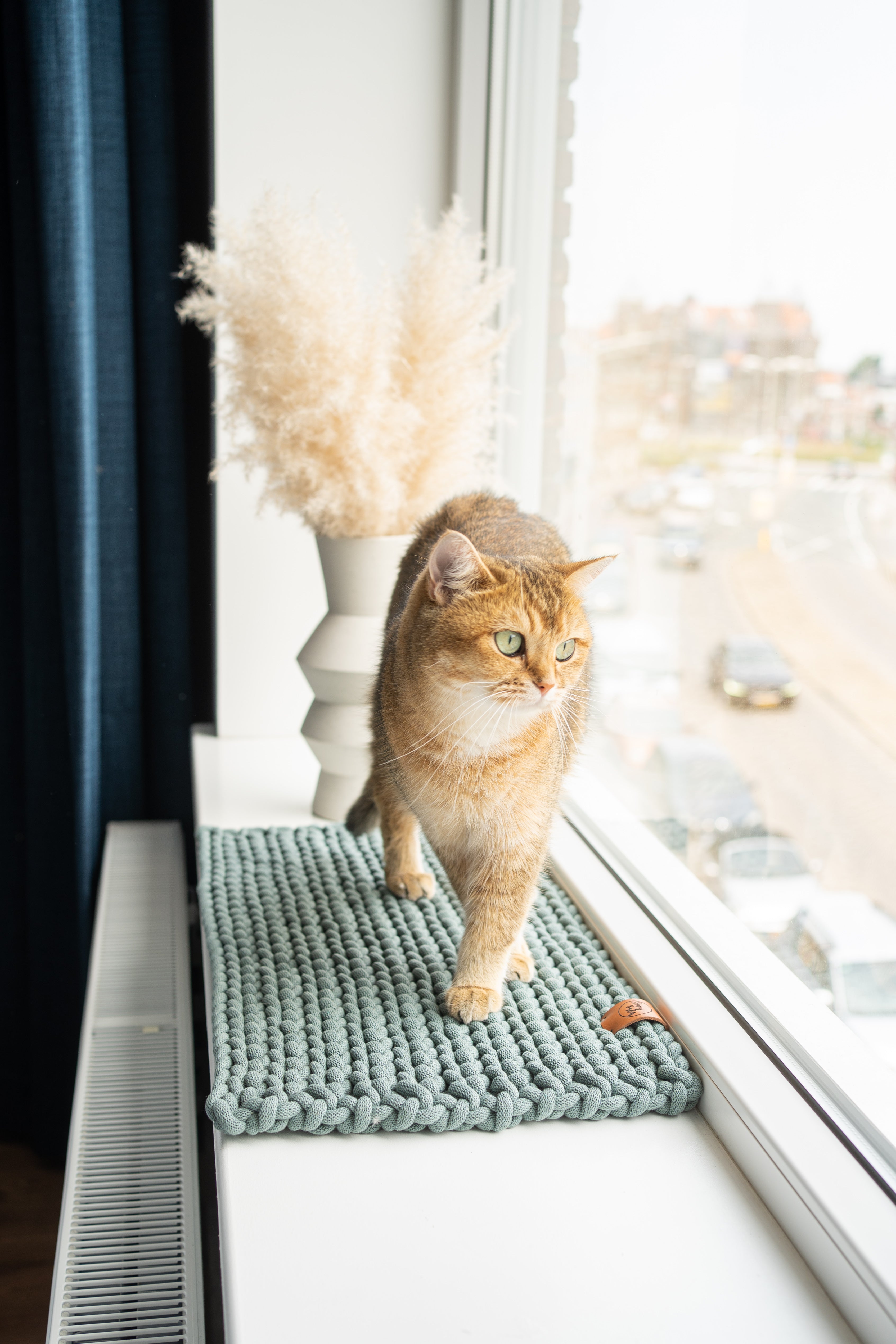 Cat window sales sill mat